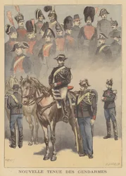 Nuevo uniforme de la gendarmería francesa